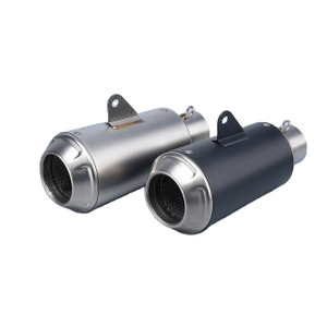 51mm Universal Stainless Steel Escape Muffler New Condition LV Modified Motorcycle Exhaust System for Z900 Ninja400 R3 R6