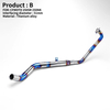 CFmoto NK250SH NK250 NK250SR NK300 NK300SR 300SR 250NK Motorcycle Titanium Full System Exhaust Escape Modify 51mm Muffler New