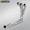Full Motorcycle Systems Exhaust Escape Front Link Pipe MT09 XSR900 Yoshimura Race AT2 Stainless W/ Stainless Muffler 2021-2024