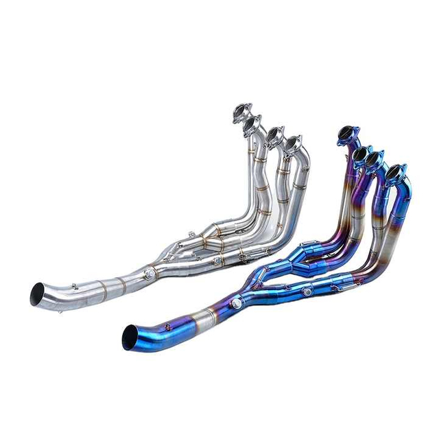 New Stainless Steel Full Exhaust System for 2010-2018 S1000RR 2015-2018 S1000R Motorcycle Front Pipe Slip on Mufflers
