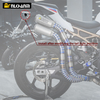 S1000RR NlkHanm Motorcycle Exhaust System Modification Full Section with Titanium Alloy for S1000RR 2019-2024