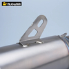 60mm Universal Motorcycle Exhaust System with SC Titanium Alloy Carbon Fiber Cover New Escape Muffler for Z900 MT09 ZX6R R6