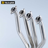Kawasak Z750 Z800 Exhaust Full System Racing Slip Stainless Steel Tube 51mm New Boxed Motorcycle Muffler Front Mid Pipe