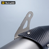 51MM Titanium Alloy Double Escape Muffler Custom Size Universal Motorcycle Exhaust System SC Modification Ninja400 Z800 Z900 New