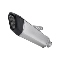 Custom 51mm Universal Motorcycle Exhaust System Modified Carbon Fiber Cover DB Killer Escape Muffler Alloy Box XMAX400 DUKE790