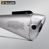 Performance V4 AK 60mm Titanium Alloy with Carbon Fiber Insulation Board Motorcycle Exhaust System Muffler for Performance V4
