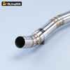 Kawasak Z400 Ninja400 2017-2023 Racing Line Exhaust System Full Motorcycle Original Position Steel Pipe Link Pipe New Condition