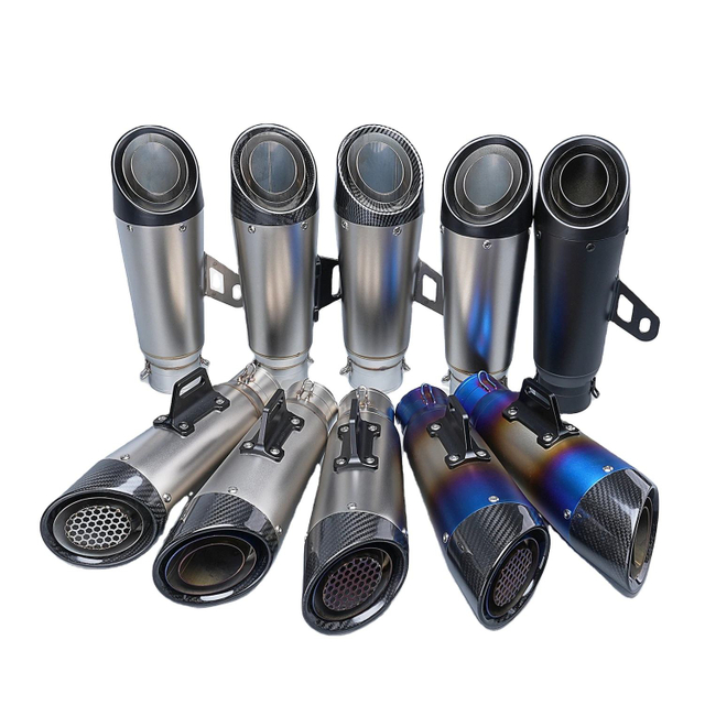 60mm Motorcycle Exhaust Muffler Pipe