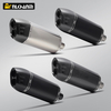 Custom 51mm Motorcycle Exhaust System Double Escape Outlet Muffler AK Modified for R1250GS Z900 DL1050 New Condition Steel Box