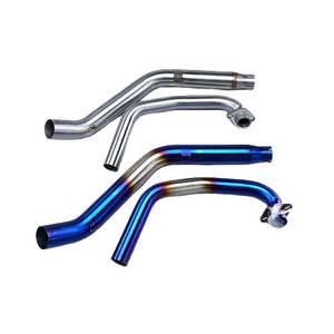 Hon CB190R Motorcycle Exhaust Muffler Link Pipe 51mm Front Pipe with Stainless Steel Headers New Condition Boxed