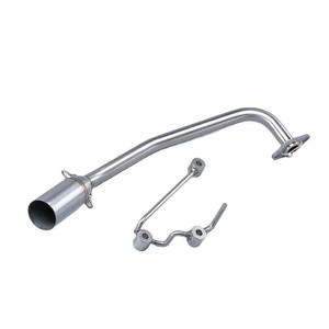 2017 Models Compatible PCX125 & PCX150 Motorcycle Scooter Exhaust System Full Stainless Steel Slip-On Escape New Condition