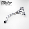 2020-2023 Kawasaki Ninja ZX-25R ZX25R Titanium Alloy Motorcycle Exhaust System Full 51mm Adapter New Modified Front Middle Link