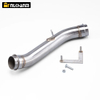 Super Duke 1290 GT 1290 2014-2016 Motorcycle Exhaust System Slip-On Mid Pipe Decat Eliminator Muffler Stainless Steel Carbon