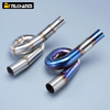 BJ300 TNT300 51mm Stainless Steel Motorcycle Exhaust Middle Pipe Link New Fit for Benelli 300 BJ300 GS BN302 Exhaust System
