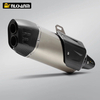 51mm Motorcycle Exhaust System Dual Escape Outlet AK Modified Muffler Insulation Board R1250GS Z900 DL1050 New Boxed Packaging