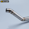 New 51mm Slip-On Stainless Steel Modified Motorcycle Exhaust System Lengthened Pipe for YAMA MT09 MT-09 FZ-09 Tracer 2014-2020