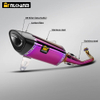 SYM Husky ADV300 Pink Motorcycle Exhaust System Full Section Modification Stainless Carbon Fiber Materials Box Packing Brand New