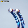 Yama MT07 FZ07 2014-2021 XSR700 Racing Motorcycle Exhaust Muffler New Split Slip-On Front Pipe Stainless Steel Box Packed