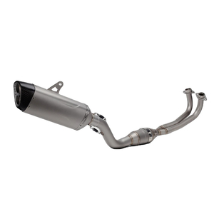 New Condition Stainless Steel Exhaust System for Yamaha Tmax530/560 Motorcycles Front Link Pipe Muffler Plastic Modification