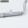 2021 ZONTES R T X Motorcycle Exhaust System Slip Front Middle Link Pipe Stainless Steel Catalyst Modify Escape Muffler