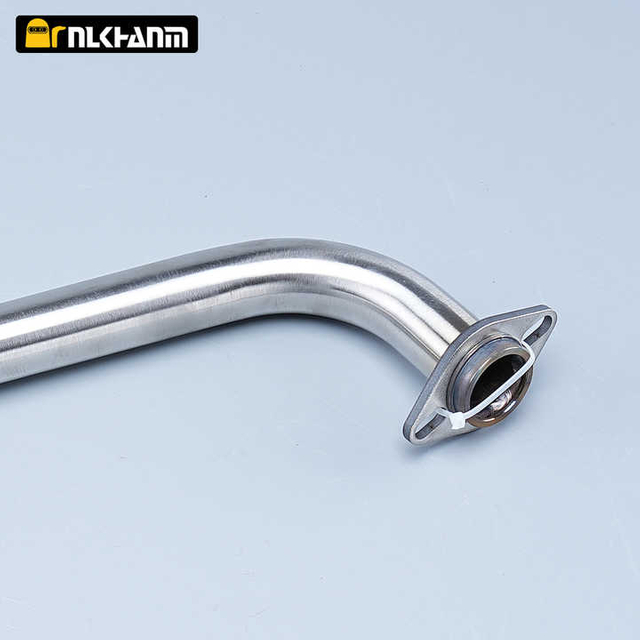 Yama NVX155 AEROX155 Scooter Exhaust System Front Header Slip Roundabout 51mm Steel Exhaust Muffler Stainless Steel Material