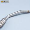 2012-2016 Kawasaki Z125 Front Slip-On Exhaust System 51mm Interface Stainless Steel Connect Carbon Motorcycle Muffler Modify New