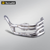 Full Exhaust System Modified Titanium Alloy Motorcycle Double Exit Muffler Slip on Front Pipe for S1000R 21-24 S1000RR 19-24
