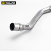 For YAMA YZF TMAX 500 TMAX530 Exhaust Motorcross Slip on Modified Motorcycle Muffler Pipe Pitbike Titanium Alloy Connect Link