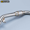 Hond MSX 125 MSX125 Motorcycle Exhaust System Front Header Link Connect Tube Stainless Steel Muffler Pipe for 2013-2018 Boxed