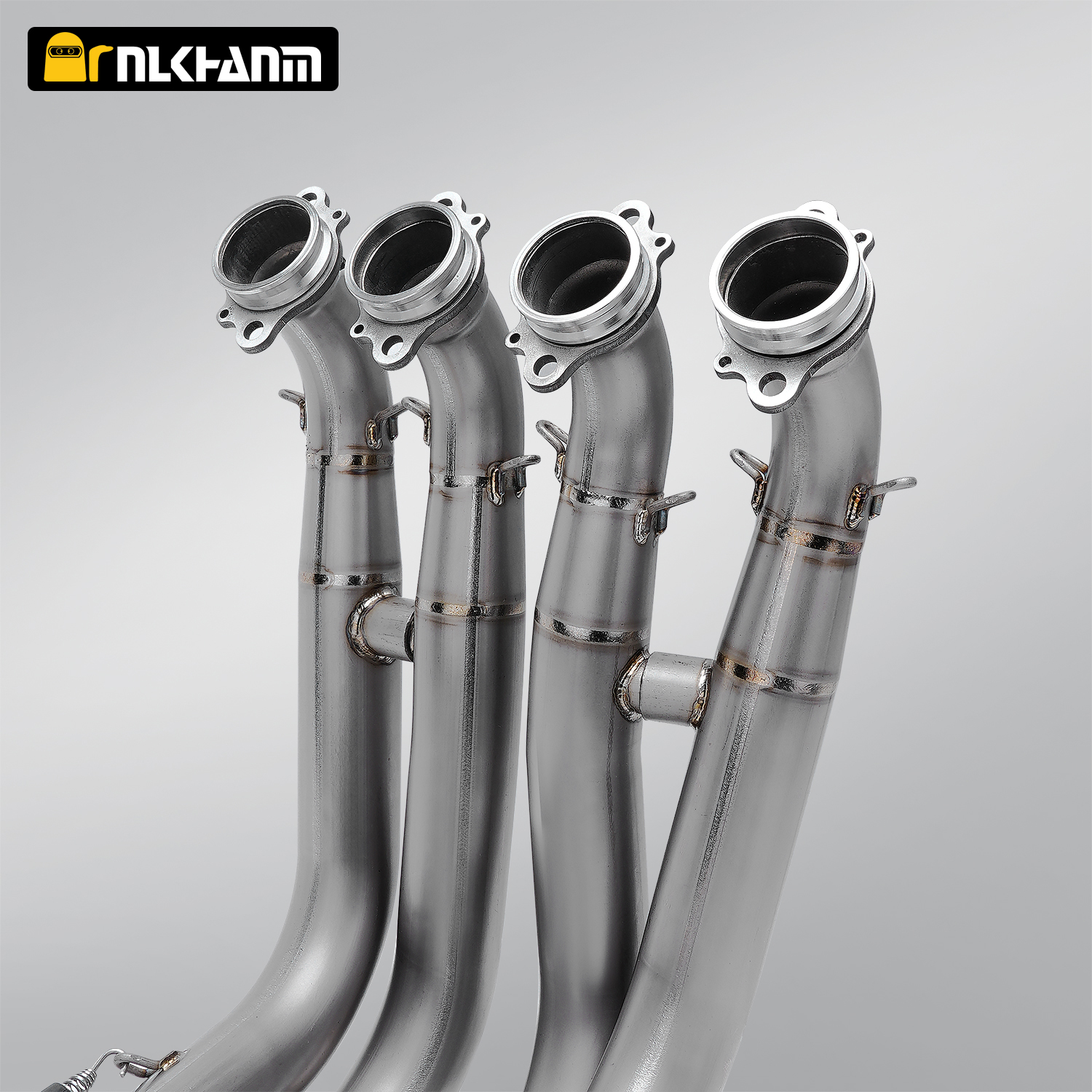 S1000RR NlkHanm Exhaust System Modification Full Section Titanium Alloy with Gemini Escape Muffler for S1000RR 2019-2024