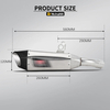 ZX-4R Motorcycle Exhaust System Modification Yoshimura Carbon Fiber Escape Muffler for Kawasak ZX-4R Stainless Steel Alloy