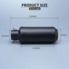 Motorcycle Exhaust Silenciador Tube
