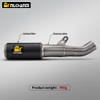 RSV4 High-Performance Full Titanium Alloy Carbon Fiber Modification RSV4 Motorcycle Exhaust System SC Motorcycle Fairing