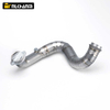 Moto Bike Exhaust System for Duke 690 Titanium Front Link Pipe Escape Elbow Header Steel Connect Stock 2012-2018 Models New