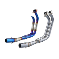 Leo TOC Modified Front Pipe DB Killer Silencer for Kawasaki Vulcan S650 650s 650 S VN650 Pit Bike New Motorcycle Exhaust