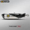 For CFMOTO 800NK Exhaust System Modification New AK Carbon Fiber Escape Muffler with DB Killer Boxed