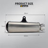 51mm Motorcycle Exhaust Muffler Pipe