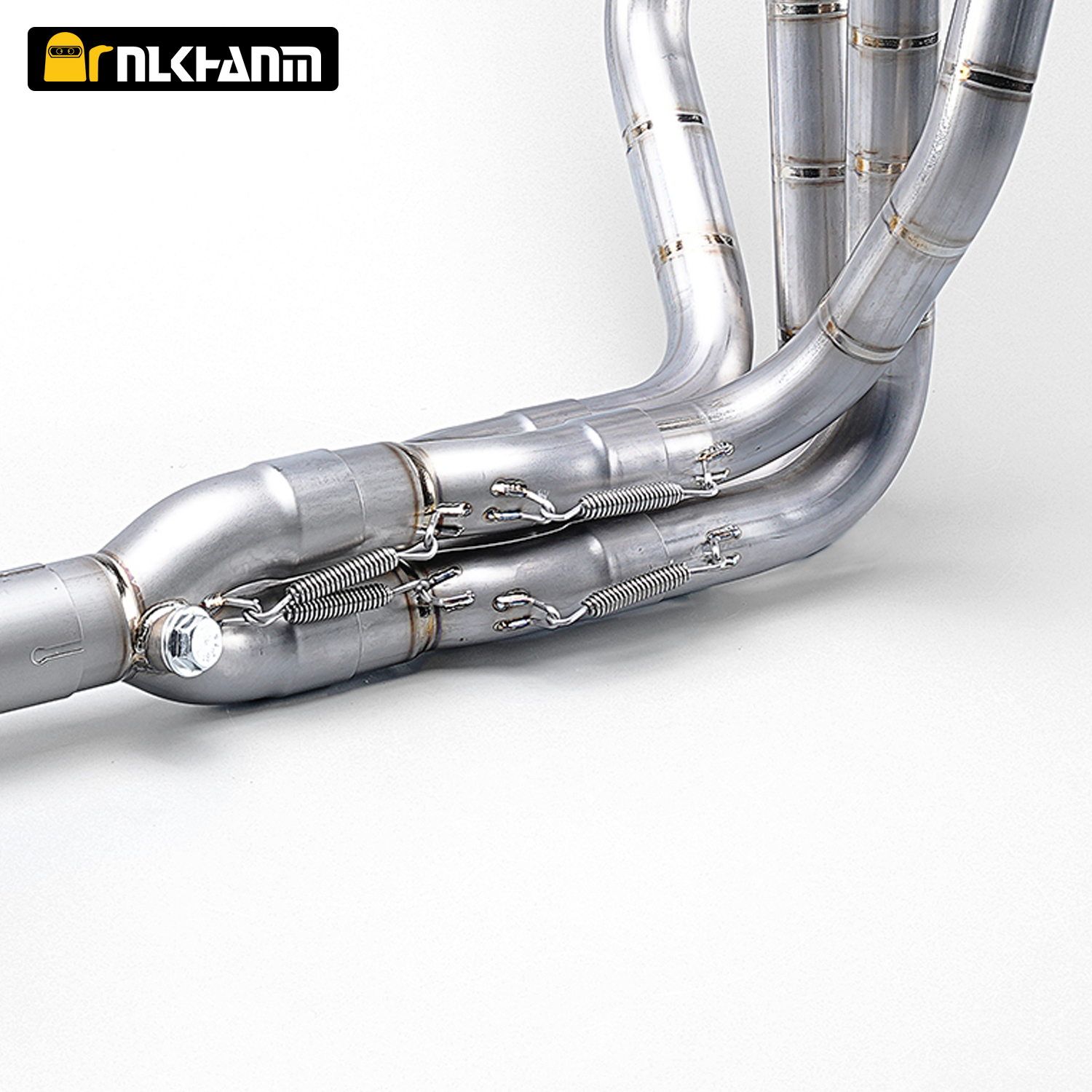 Kawasa Z1000 2010-21 Titanium Alloy System Escape Slip Tube 51mm Interface Front Link Pipe New Motorcycle Exhaust Optional Slip