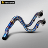 For CFMOTO 400/650NK Titanium Alloy Exhaust System New Condition Motorcycle Muffler Front Section Steel for CFMOTO 400NK 650NK
