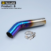 Motorcycle GSXR 600 750 K6 K7 Exhaust Middle Link Pipe Muffler Escape Section Adapter Tube for GSXR 600 750 K6 K7