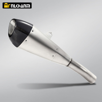 Yoshimura R55 Stainless Steel Motorcycle Exhaust System Modification New Mid Link for Kawasaki ZX-6R