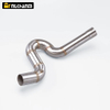 New 2016-2018 Benelli TRK502 TRK 502 Stainless Steel Racing Muffler with 51mm Adapter Exhaust Pipe for Pit Bikes