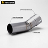 New for F650GS F700GS F800GS F800R F800GT 2009-2016 Slip-On Exhaust Pipe Motorcycle Mid-Middle Link Pipe Condition New