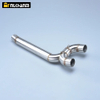 Slip-On Design Stainless Steel Motorcycle Exhaust Muffler for Yamaha Fazer FZ6 FZ6S 2004-2011 New Middle Link Pipe Accessories