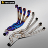 2017-2020 Yamaha R6 Stainless Steel Front Section New Carbon Titanium Alloy Exhaust System Modification for Motorcycles