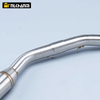 Kawasaki Z125 2012-16 Motorcycle Exhaust Escape Modification 51mm Interface Connect Muffler Stainless Steel Carbon Fiber