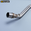 New Condition Stainless Steel 51mm Motorcycle Exhaust Muffler Elbow for YAMA T-Max 500 T-Max 530 Motorcycle Exhaust System