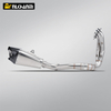 Full Motorcycle Systems Exhaust Escape Front Link Pipe MT09 XSR900 Yoshimura Race AT2 Stainless W/ Stainless Muffler 2021-2024