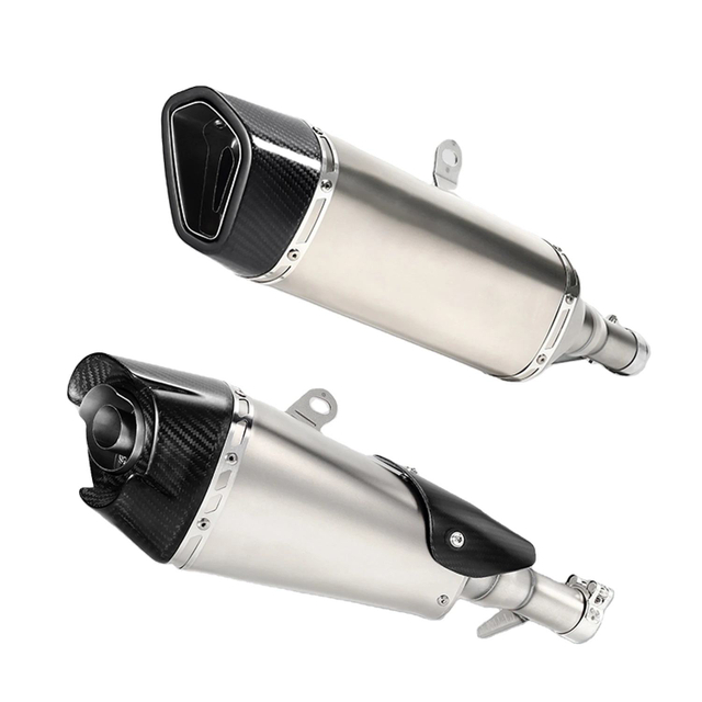 Original Header Tube Connect Modified Motorcycle Exhaust ADV750 NSS750 XADV750 New Steel Tail Link Pipe Muffler 51mm Adapter