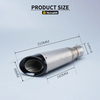 motorcycle exhaust pipe muffler 60mm